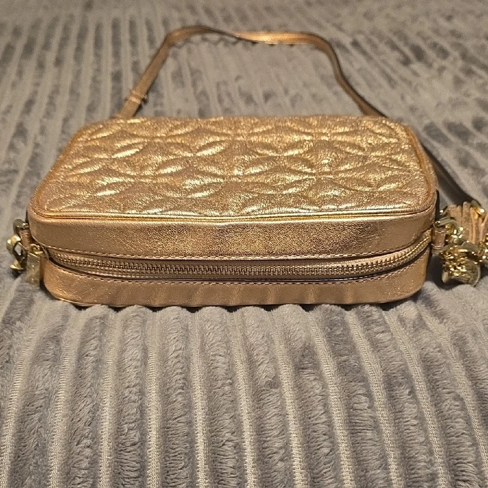 Michael Kors Metallic Rose Crossbody Bag - Picture 12 of 16